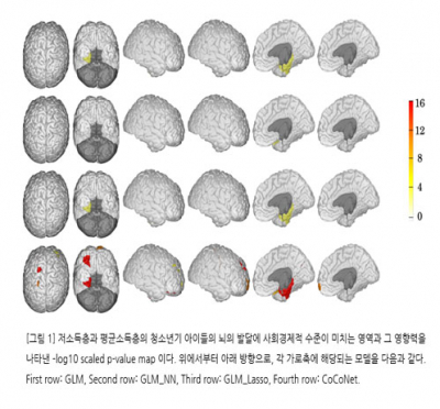 [김원화 교수] 청소년기 뇌 발달에 영향을 미치는 요소의 독립적인 영향력 분석