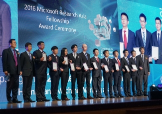 Microsoft Research Asia (MSRA) Fellowship를 수상